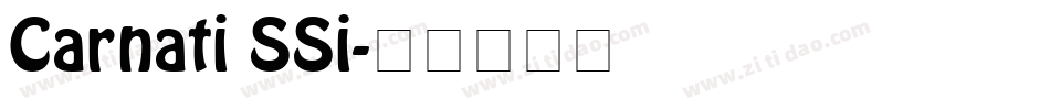 Carnati SSi字体转换